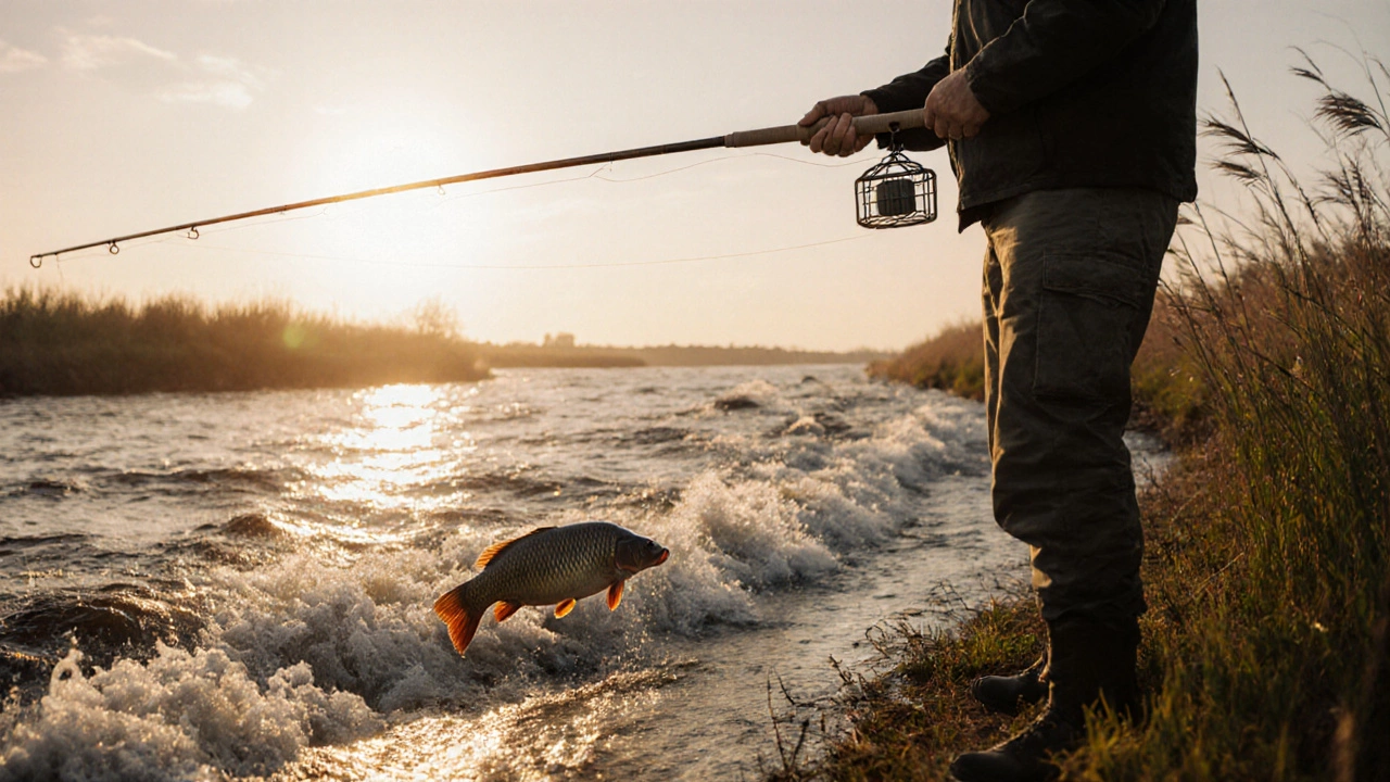 В чем разница между фидером и пикером: когда и какую снасть выбрать