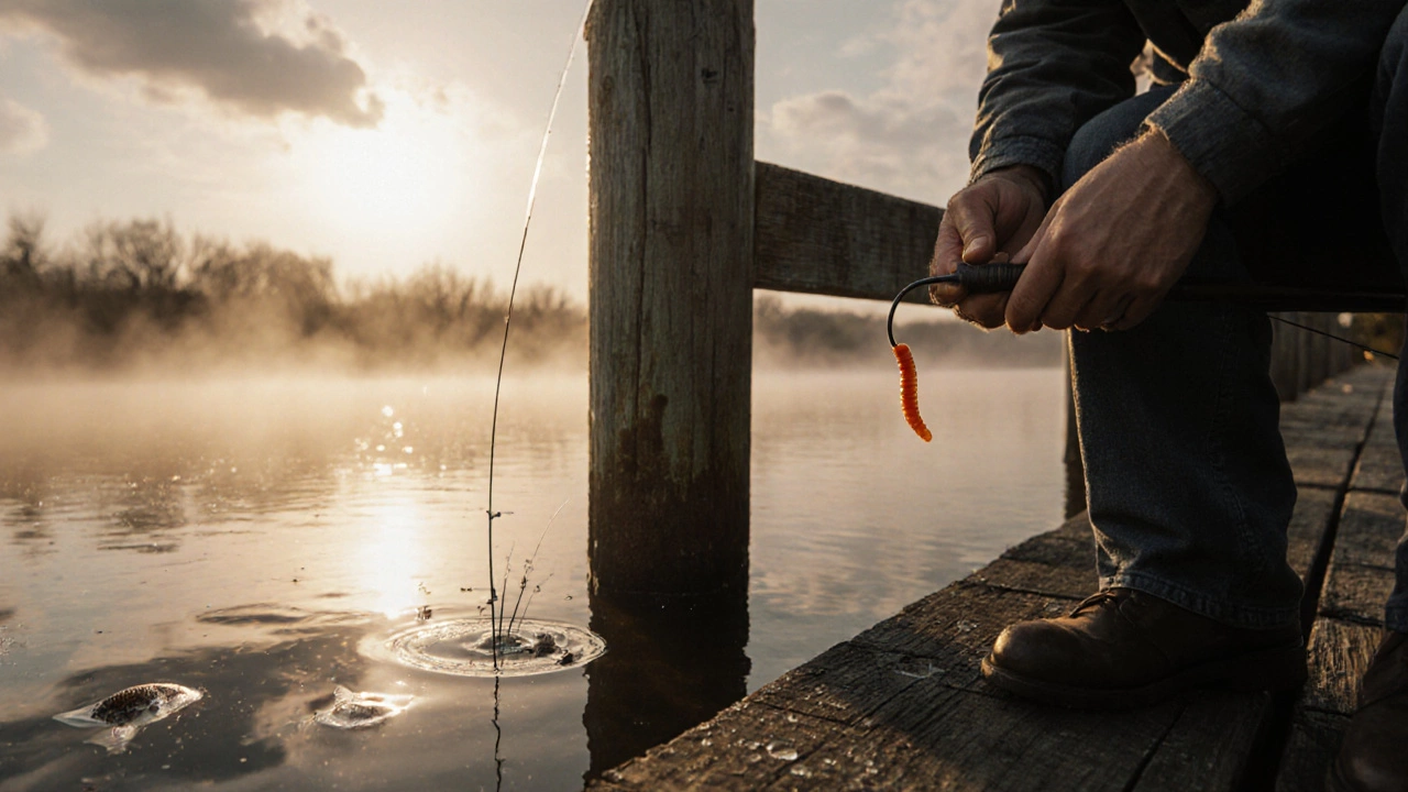Лучшая наживка для ловли с пирса: что работает на практике