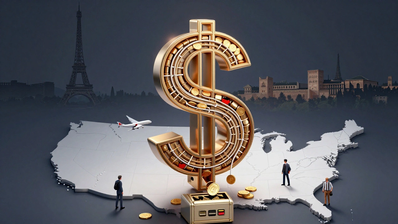 Глобальные маршруты сходятся к США, где деньги падают в кассу, а Европа — в тени.